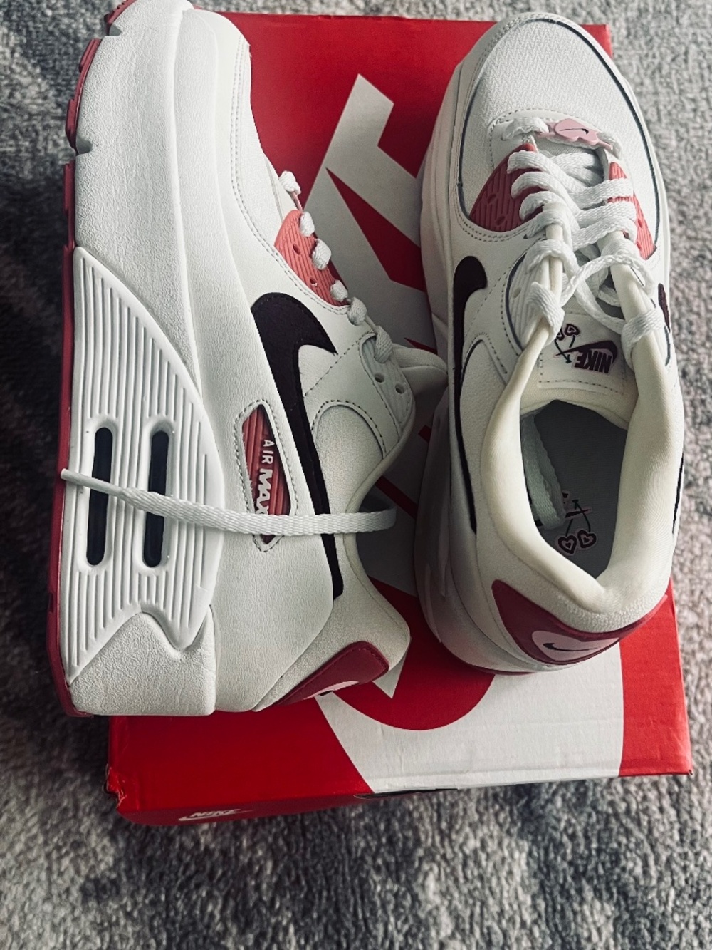 Nike Air Max 90 LV8 SE Valentine's Day W - FZ5164-133 Women's Shoes